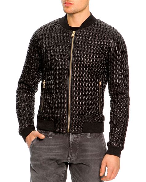 dolce and gabbana quilted jacket